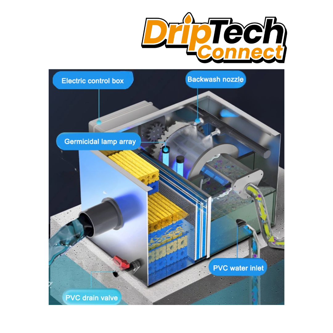 Driptech Connect - Profusion X 6000 Rotary Drum Filter