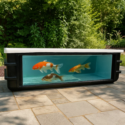 Fibreglass (FRP) Ponds &  Tanks: Aquaculture-Grade Strength for Modern Fishkeeping