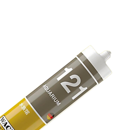 Wacker 121 Aquarium Silicone - Black or Clear 300g