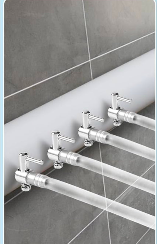 Airline Control Valve - PVC pipe to Airline 4mm