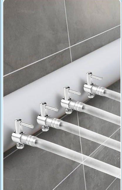 Airline Control Valve - PVC pipe to Airline 4mm